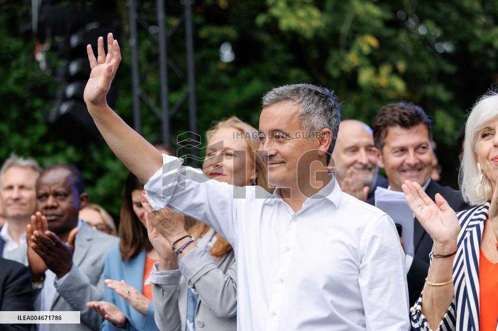 Speech by the Minister of Justice at his political return - Tourcoing AJ