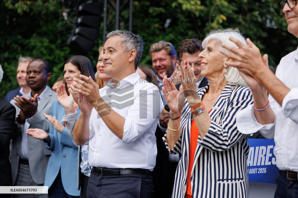 Speech by the Minister of Justice at his political return - Tourcoing AJ