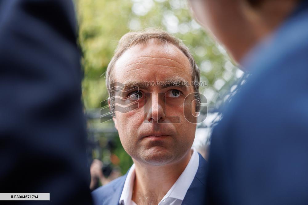 Speech by the Minister of Justice at his political return - Tourcoing AJ