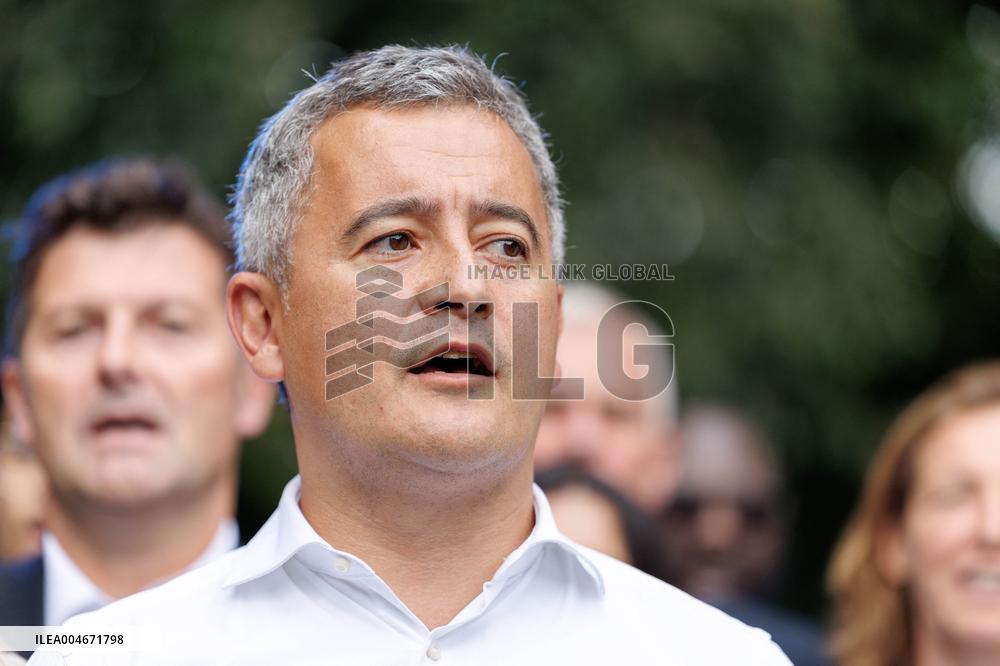 Speech by the Minister of Justice at his political return - Tourcoing AJ