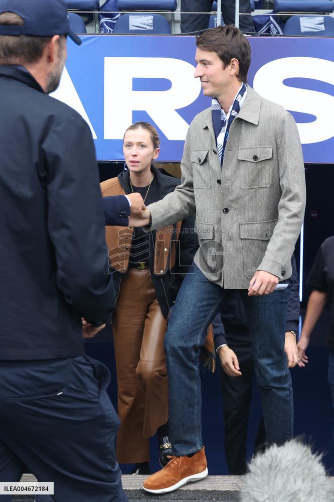 Celebs at Paris FC vs Metz - Paris