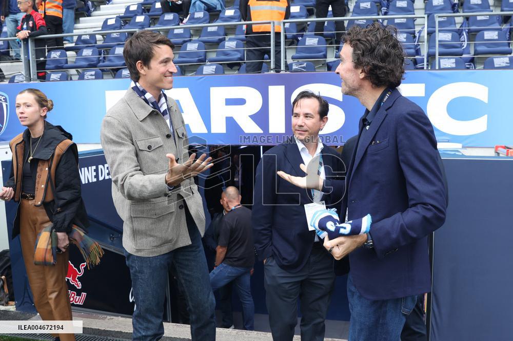 Celebs at Paris FC vs Metz - Paris