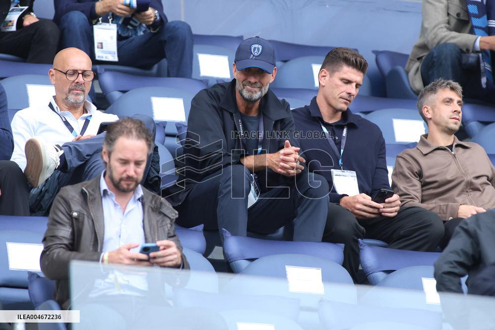 Celebs at Paris FC vs Metz - Paris