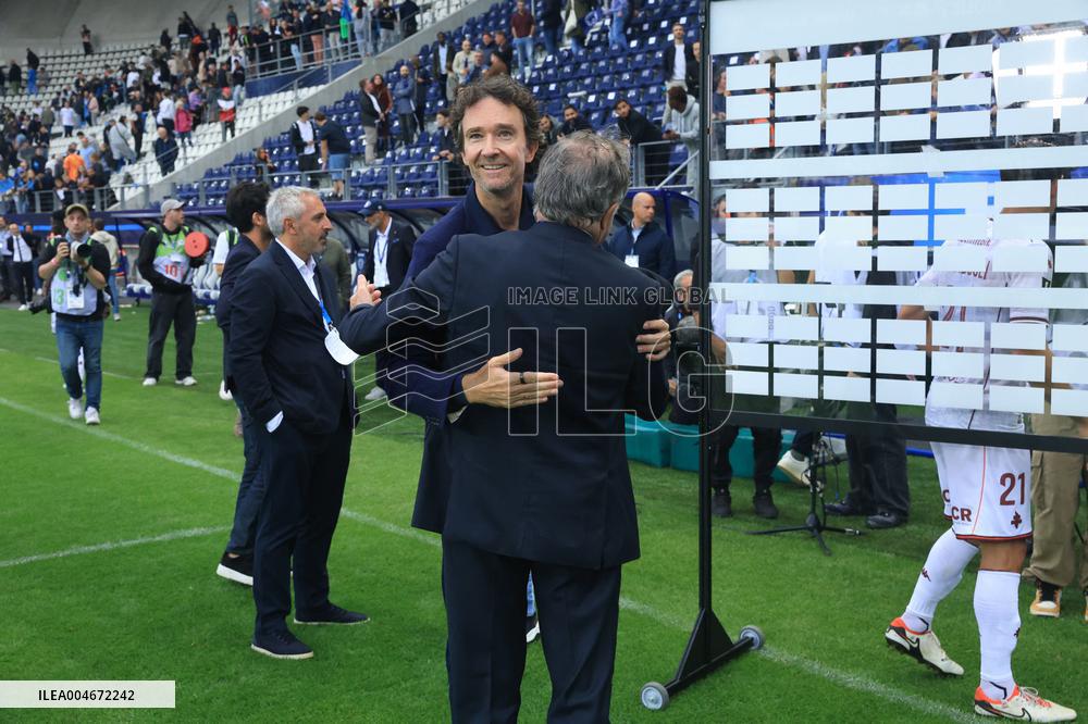 Celebs at Paris FC vs Metz - Paris