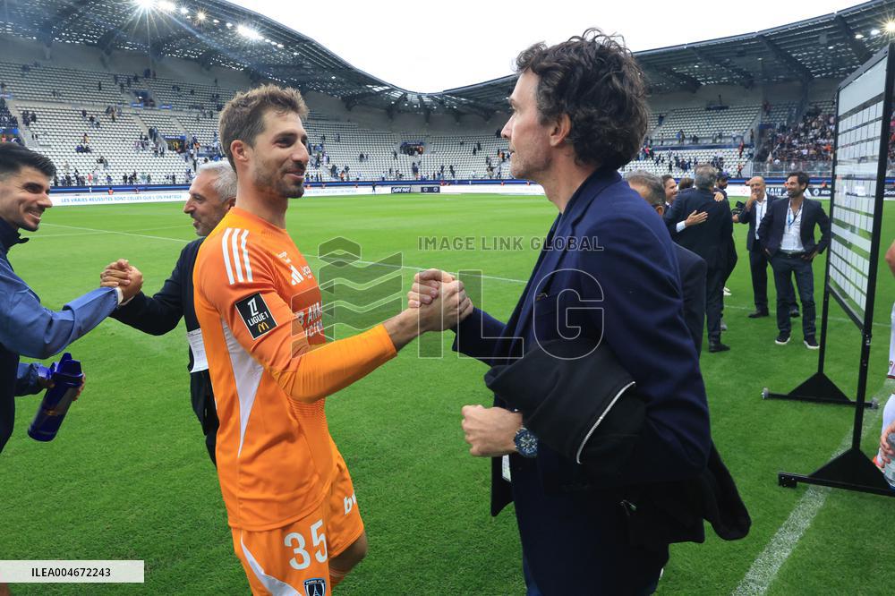Celebs at Paris FC vs Metz - Paris