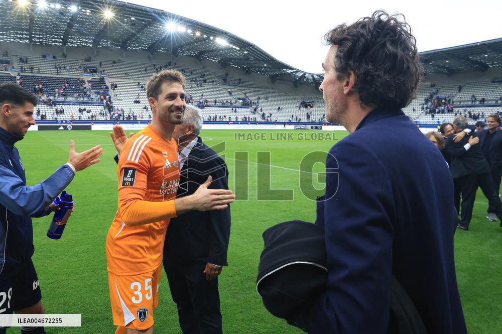 Celebs at Paris FC vs Metz - Paris