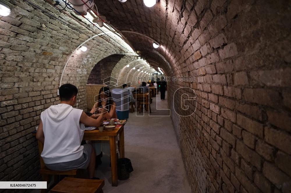 Hot Pot in An Air Raid Shelter in Xi'an