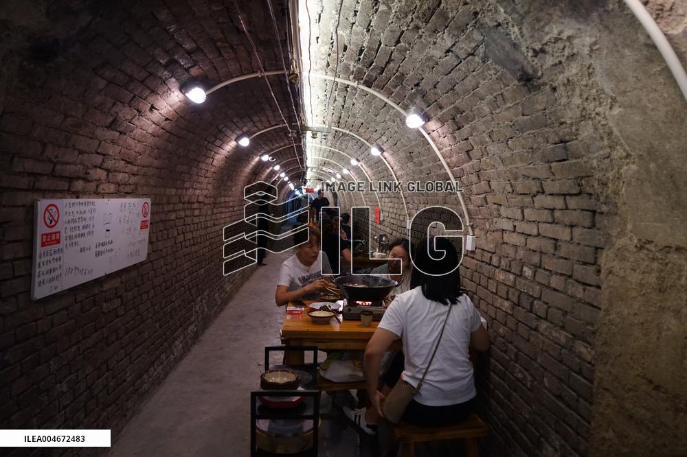 Hot Pot in An Air Raid Shelter in Xi'an