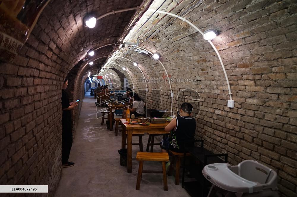 Hot Pot in An Air Raid Shelter in Xi'an