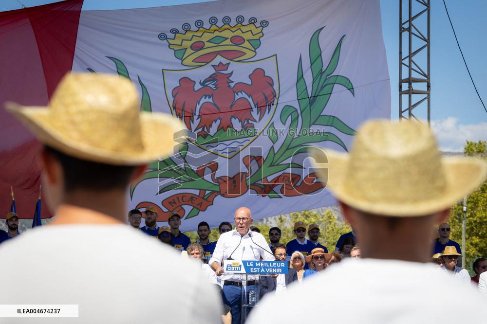 Eric Ciotti Starts His Political Season - Levens