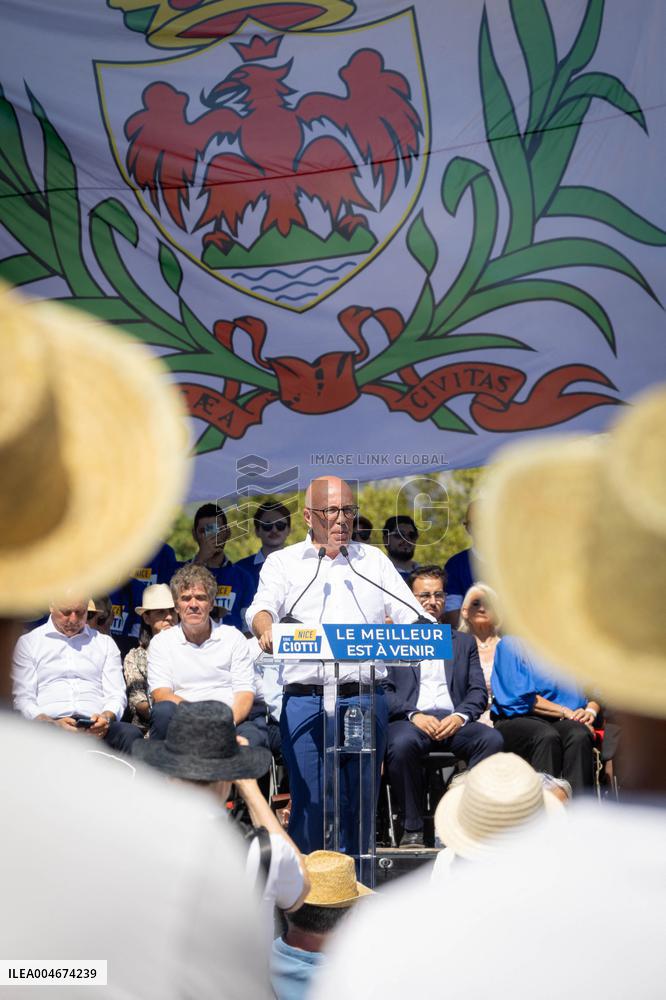 Eric Ciotti Starts His Political Season - Levens