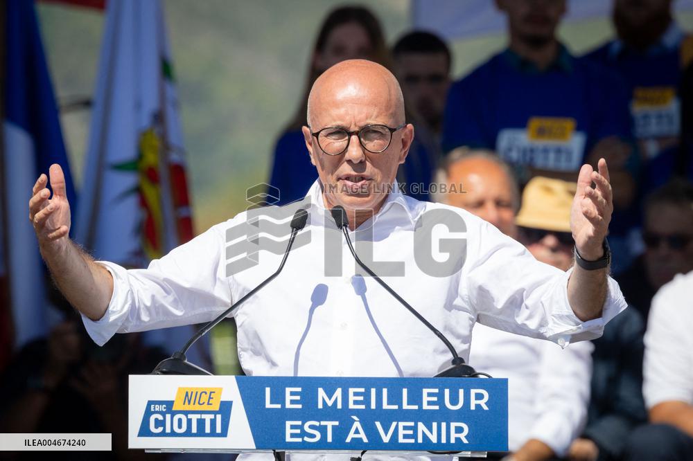 Eric Ciotti Starts His Political Season - Levens