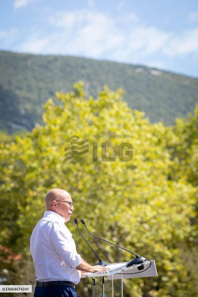 Eric Ciotti Starts His Political Season - Levens