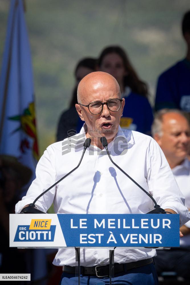 Eric Ciotti Starts His Political Season - Levens