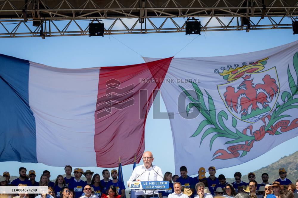 Eric Ciotti Starts His Political Season - Levens