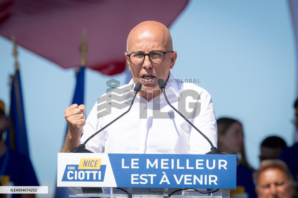 Eric Ciotti Starts His Political Season - Levens