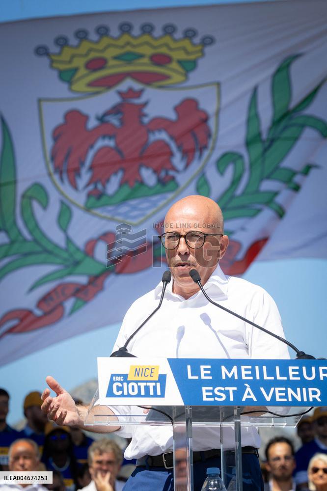 Eric Ciotti Starts His Political Season - Levens