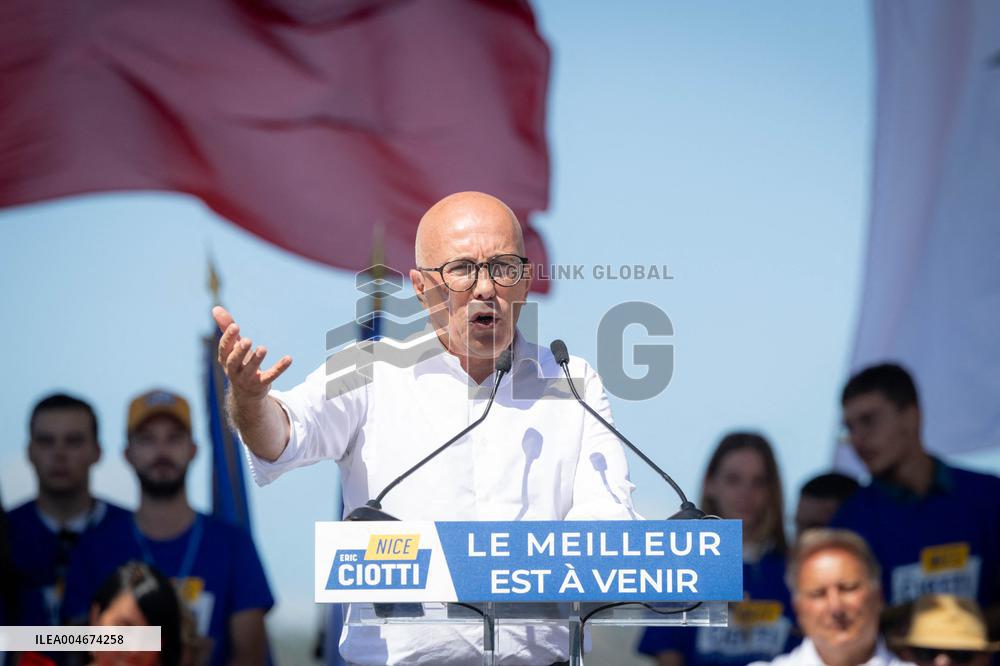 Eric Ciotti Starts His Political Season - Levens