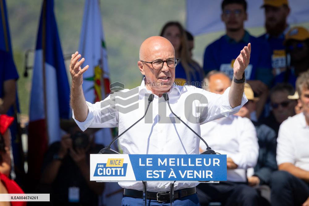 Eric Ciotti Starts His Political Season - Levens