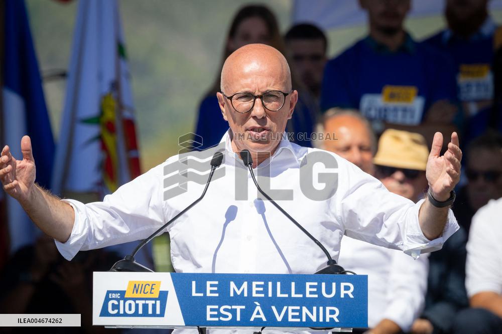 Eric Ciotti Starts His Political Season - Levens