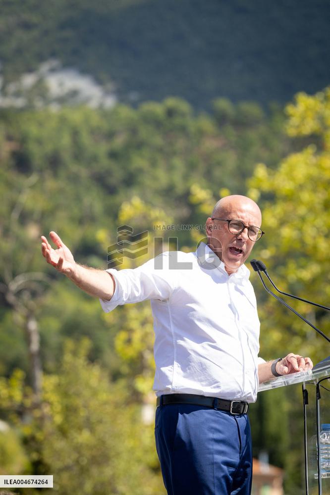 Eric Ciotti Starts His Political Season - Levens