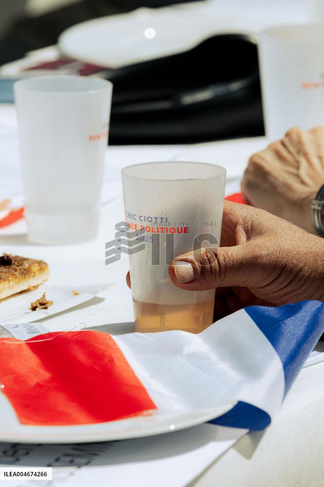 Eric Ciotti Starts His Political Season - Levens