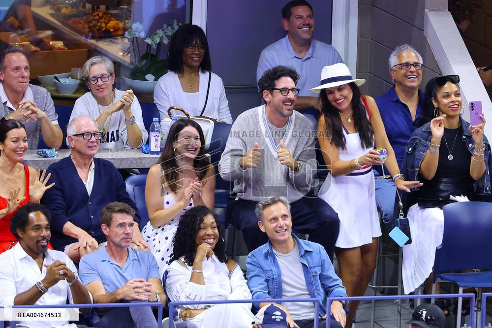 US Open - Celebs In The Stands - NYC