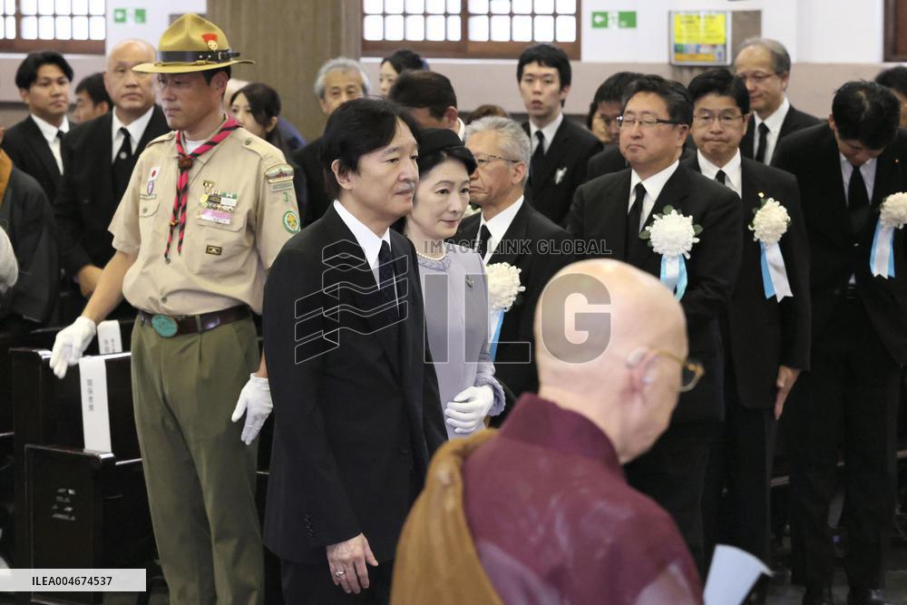 Memorial ceremony for Great Kanto Earthquake victims