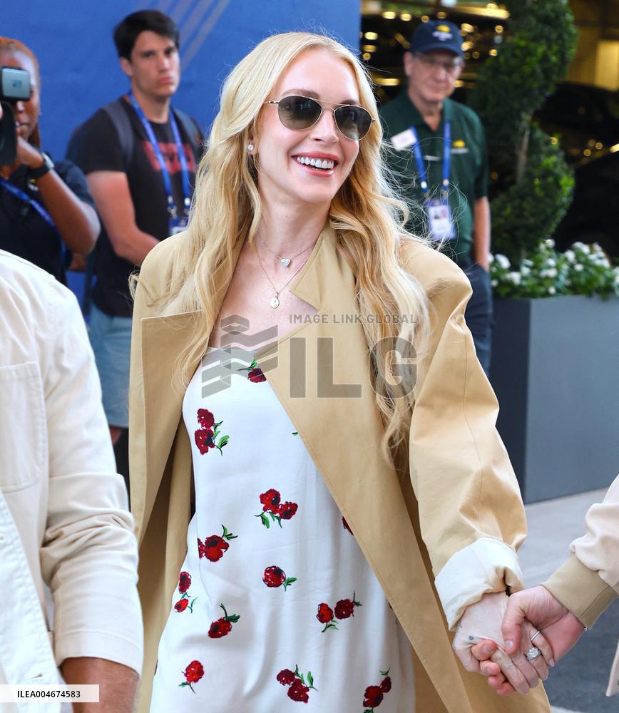 US Open - Lindsay Lohan