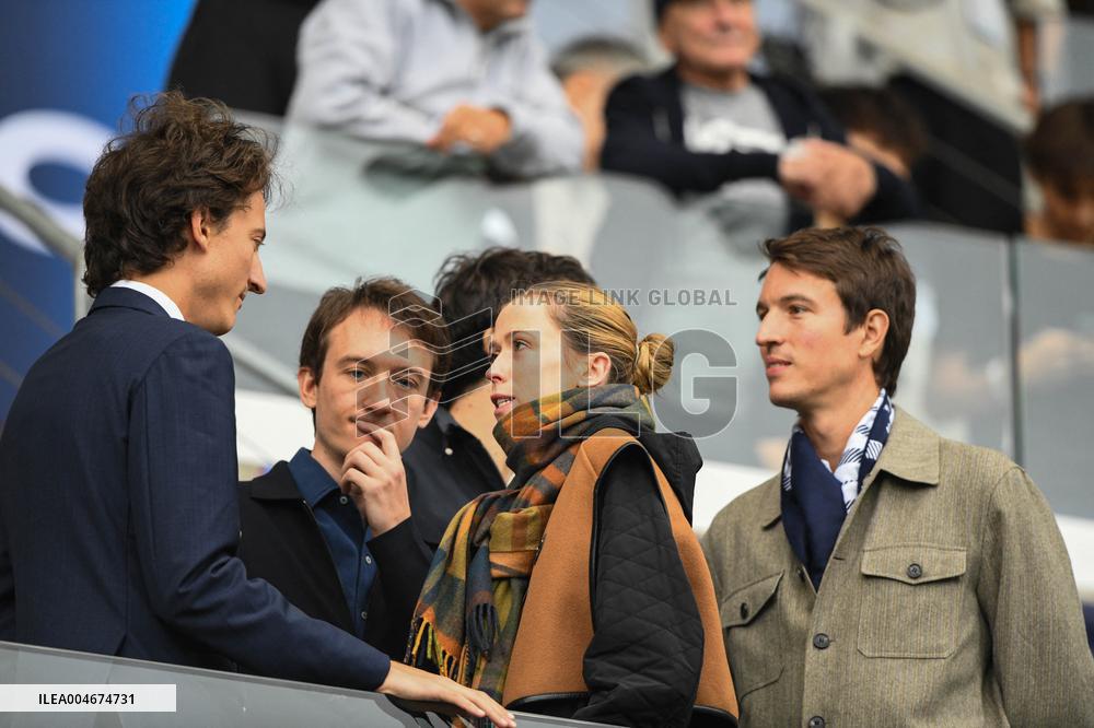 Arnault Family at Paris FC vs Metz - Paris