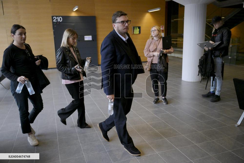 Eagle S:n kapteenia ja perämiehiä syytetään joulupäivän kaapelirikoista Suomenlahdella - vastaajien kuuleminen