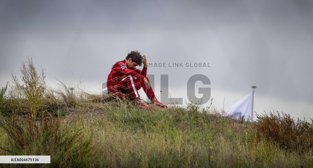 Dutch Grand Prix - Charles Leclerc Retires from The Race