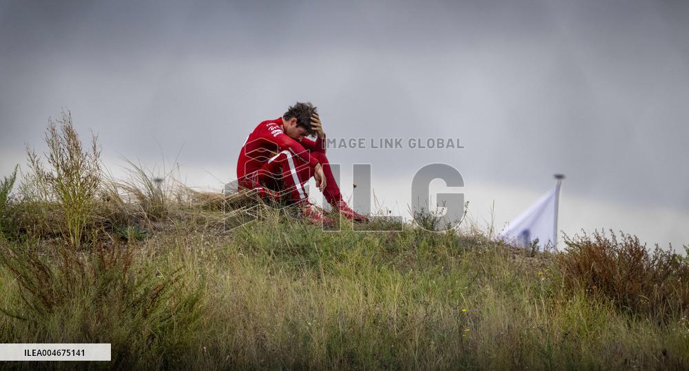 Dutch Grand Prix - Charles Leclerc Retires from The Race