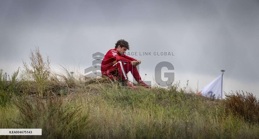 Dutch Grand Prix - Charles Leclerc Retires from The Race