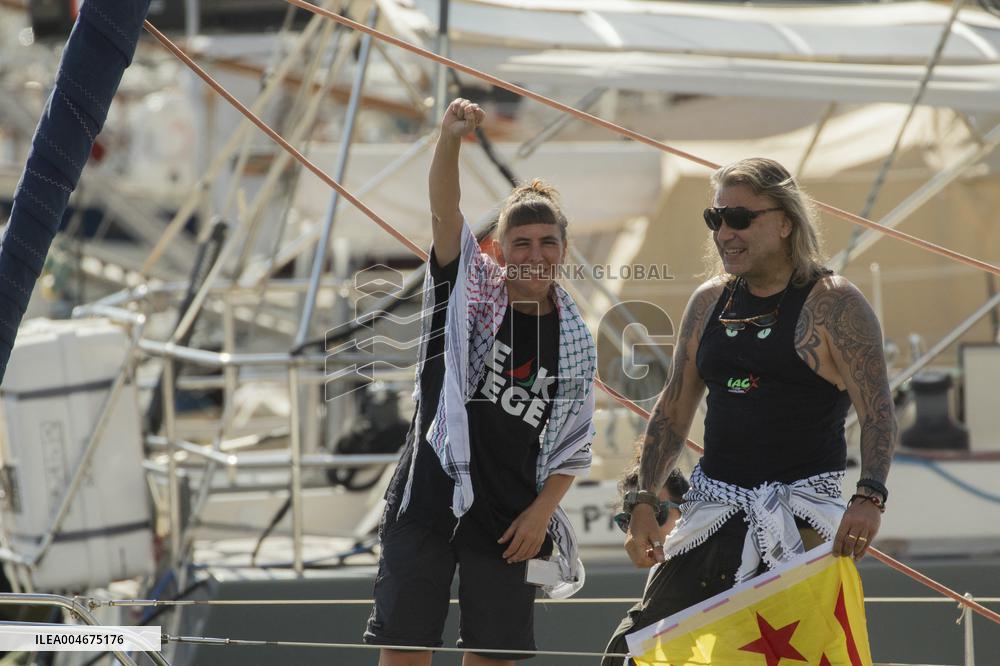 Global Sumud Flotilla Departing from Barcelona - Spain