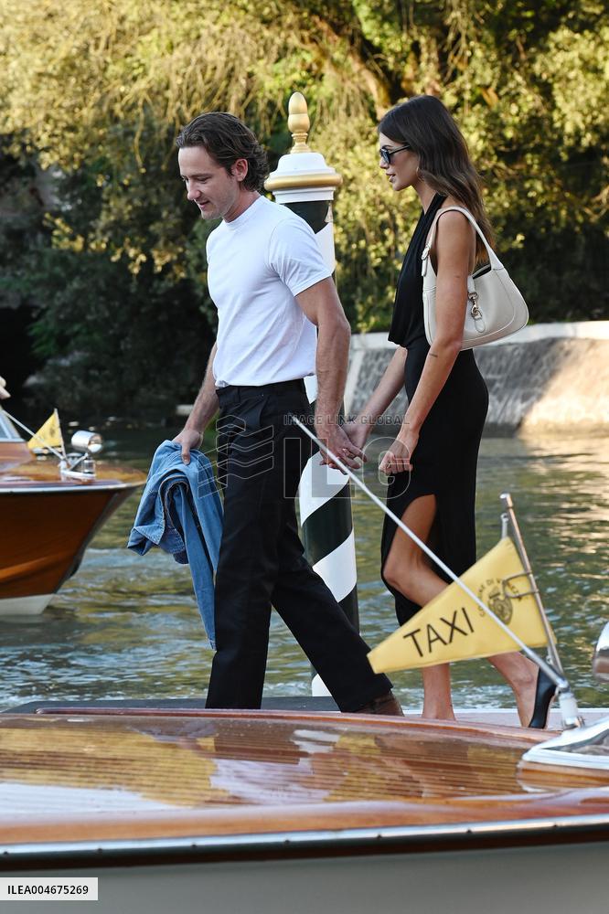Venice - Kaia Gerber and Lewis Pullman Date Trip