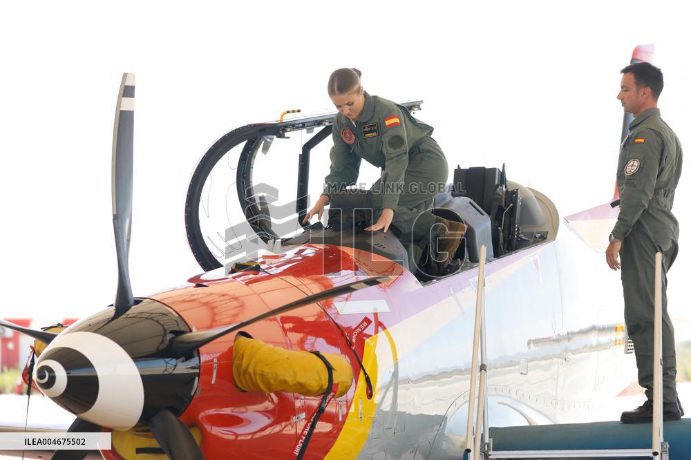 Princess Leonor Admitted to the Air Force Academy - Spain