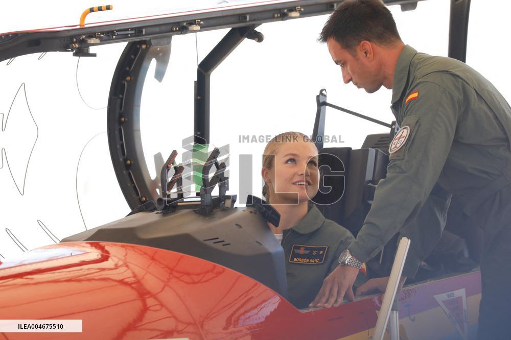 Princess Leonor Admitted to the Air Force Academy - Spain