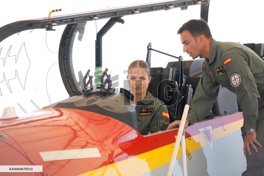 Princess Leonor Admitted to the Air Force Academy - Spain