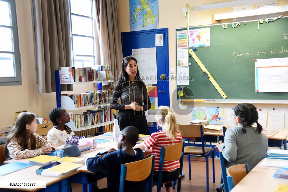 Illustration Elementary School - Paris