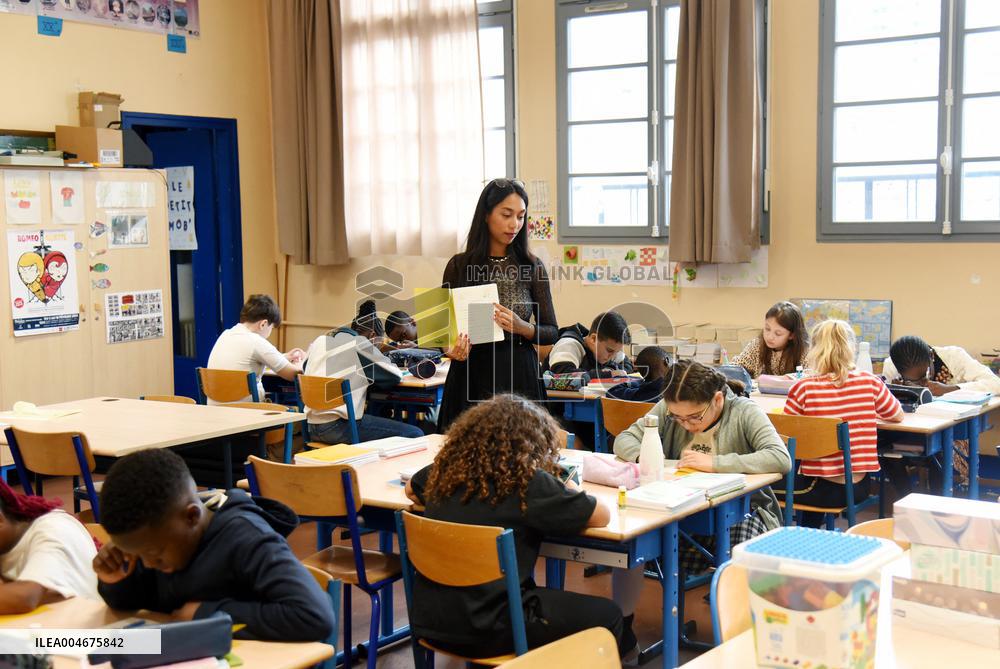 Illustration Elementary School - Paris