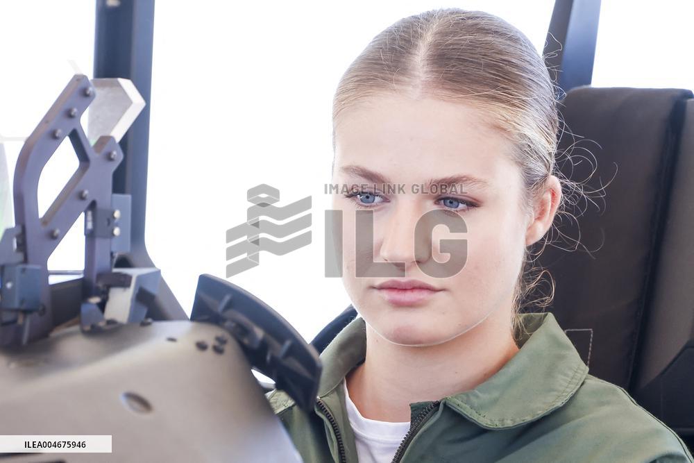 Princess Leonor Admitted to the Air Force Academy - Spain
