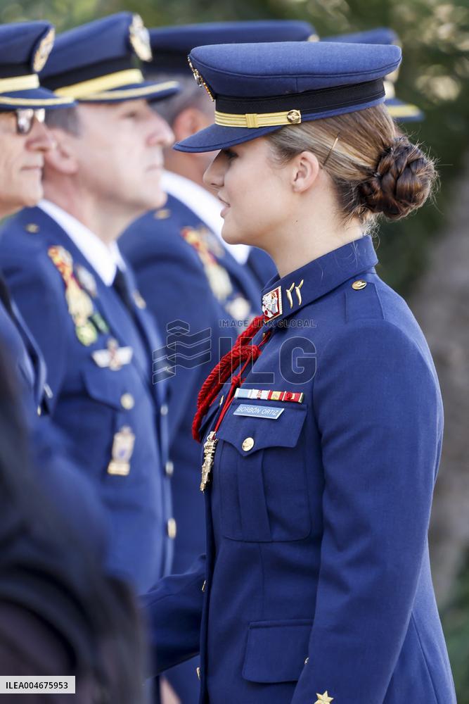 Princess Leonor Admitted to the Air Force Academy - Spain