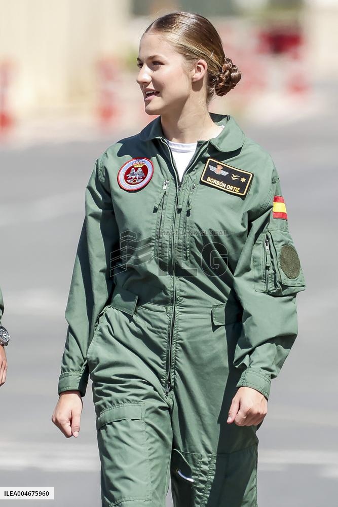 Princess Leonor Admitted to the Air Force Academy - Spain