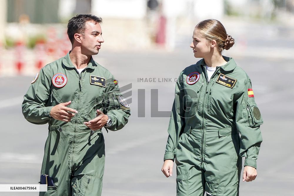 Princess Leonor Admitted to the Air Force Academy - Spain