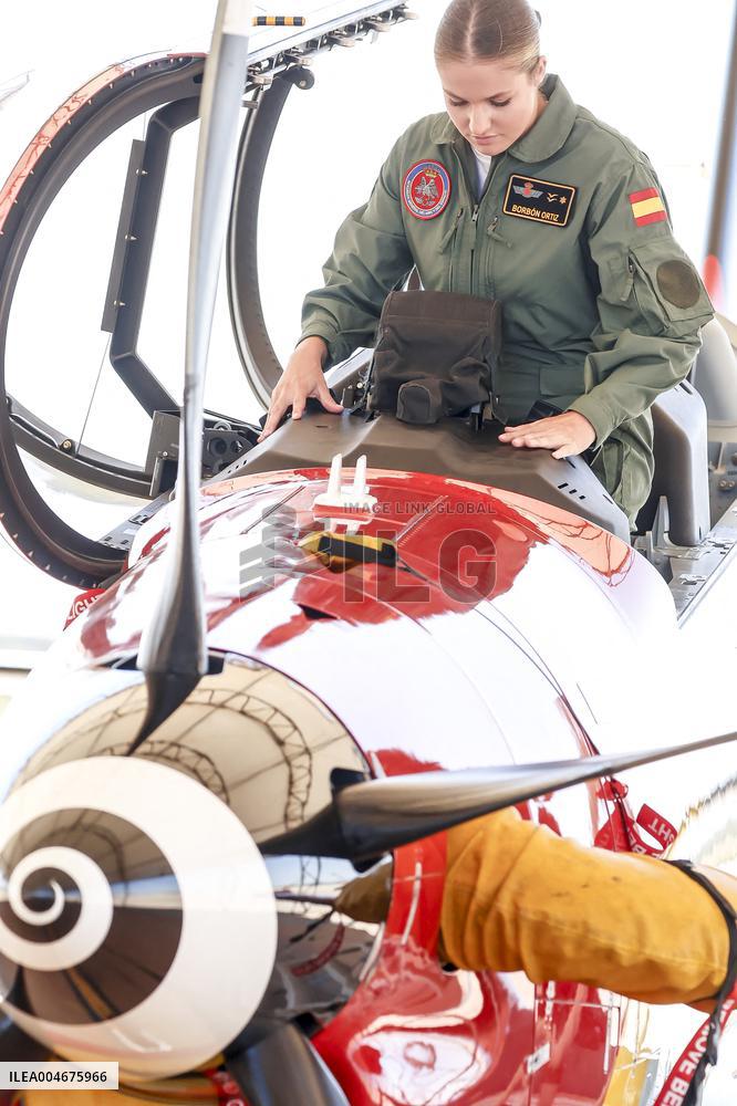Princess Leonor Admitted to the Air Force Academy - Spain