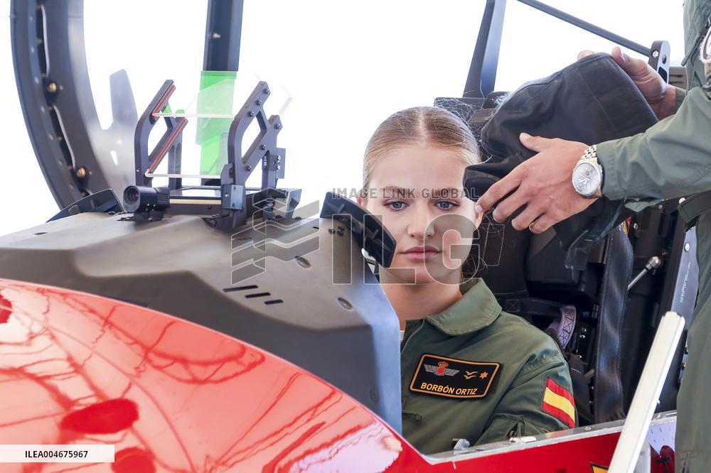 Princess Leonor Admitted to the Air Force Academy - Spain