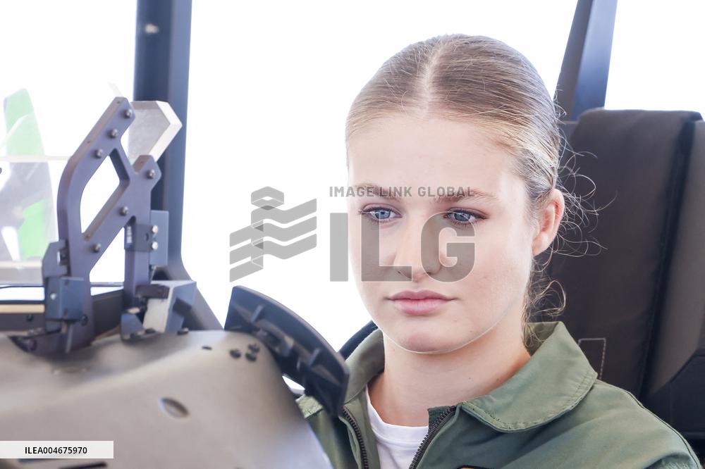 Princess Leonor Admitted to the Air Force Academy - Spain