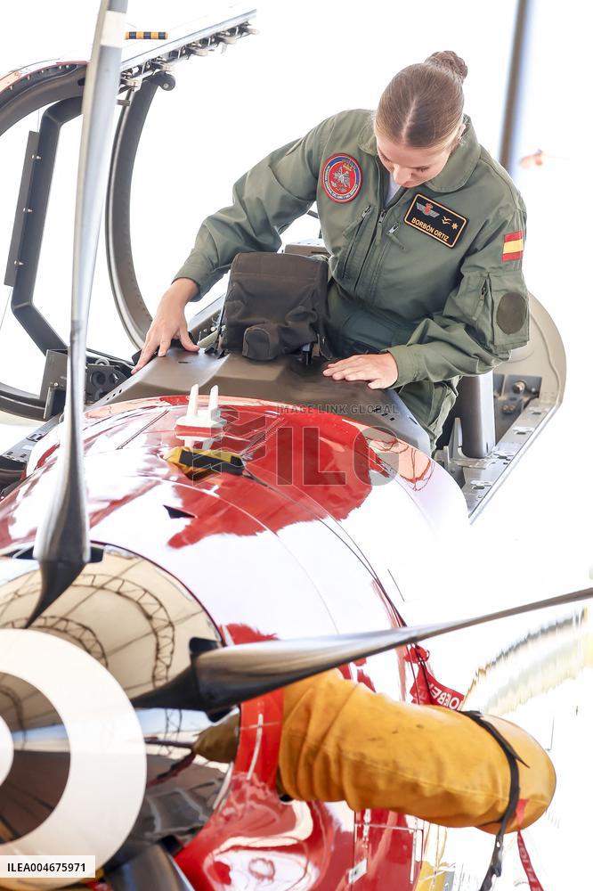 Princess Leonor Admitted to the Air Force Academy - Spain