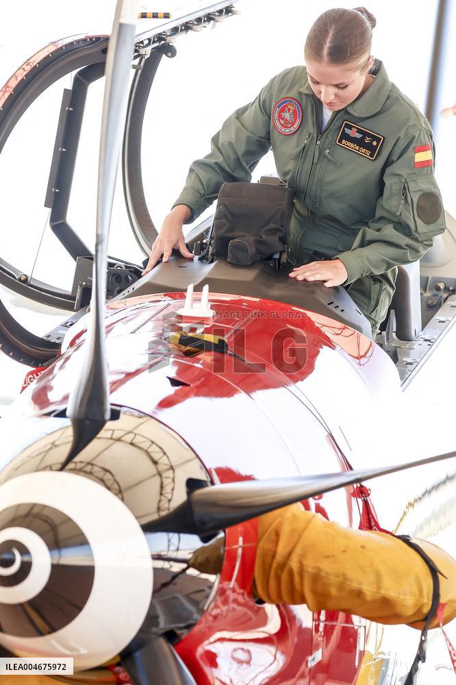 Princess Leonor Admitted to the Air Force Academy - Spain